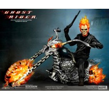 Ghost Rider Movie Masterpiece Action Figure 1/6 Ghost Rider with Hellcycle 30 cm